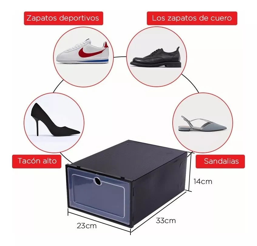 Pack de 6 Organizadores De Zapatos